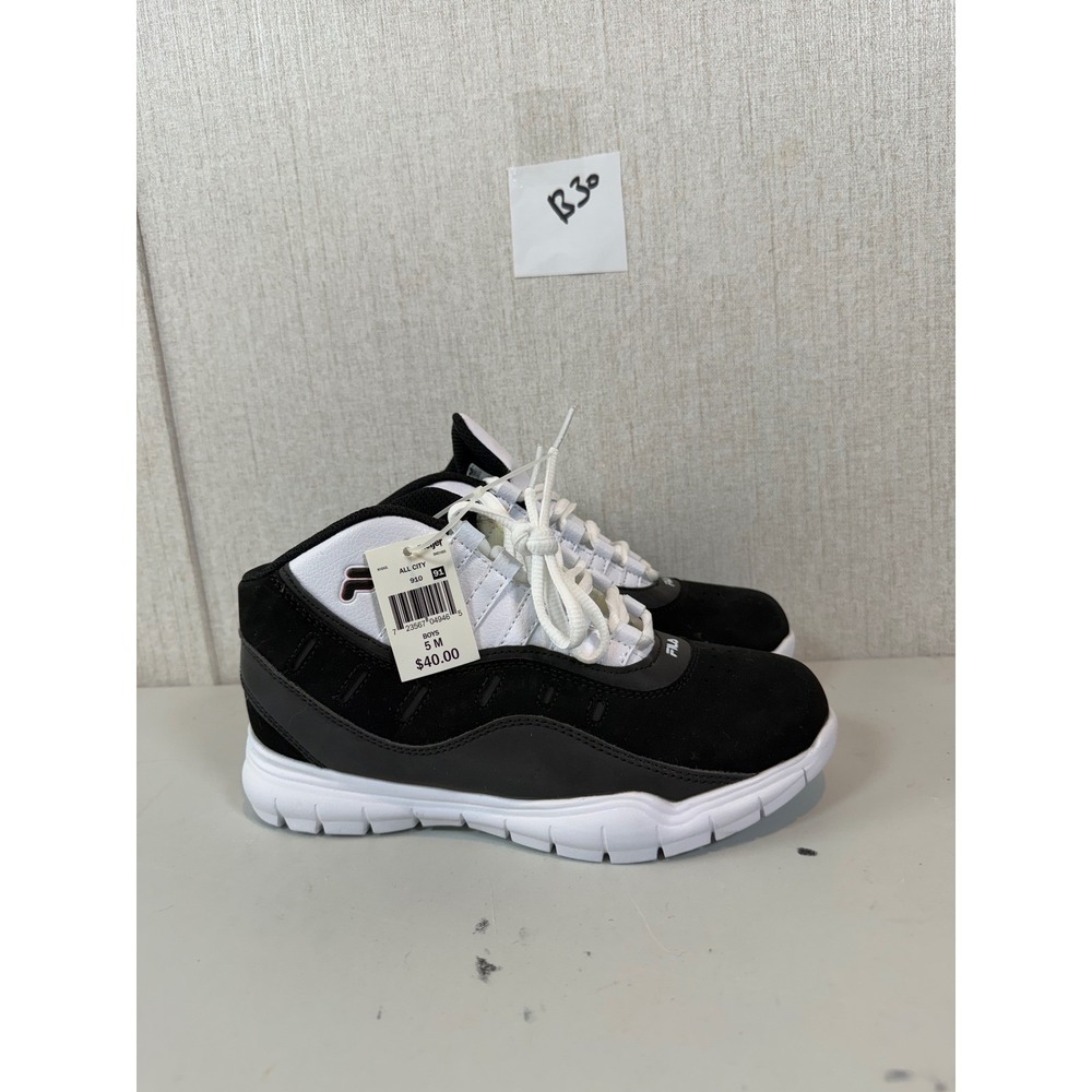 Fila‎ Sneakers High Top Shoes Boys 5M  Athletic Running Basketball Game